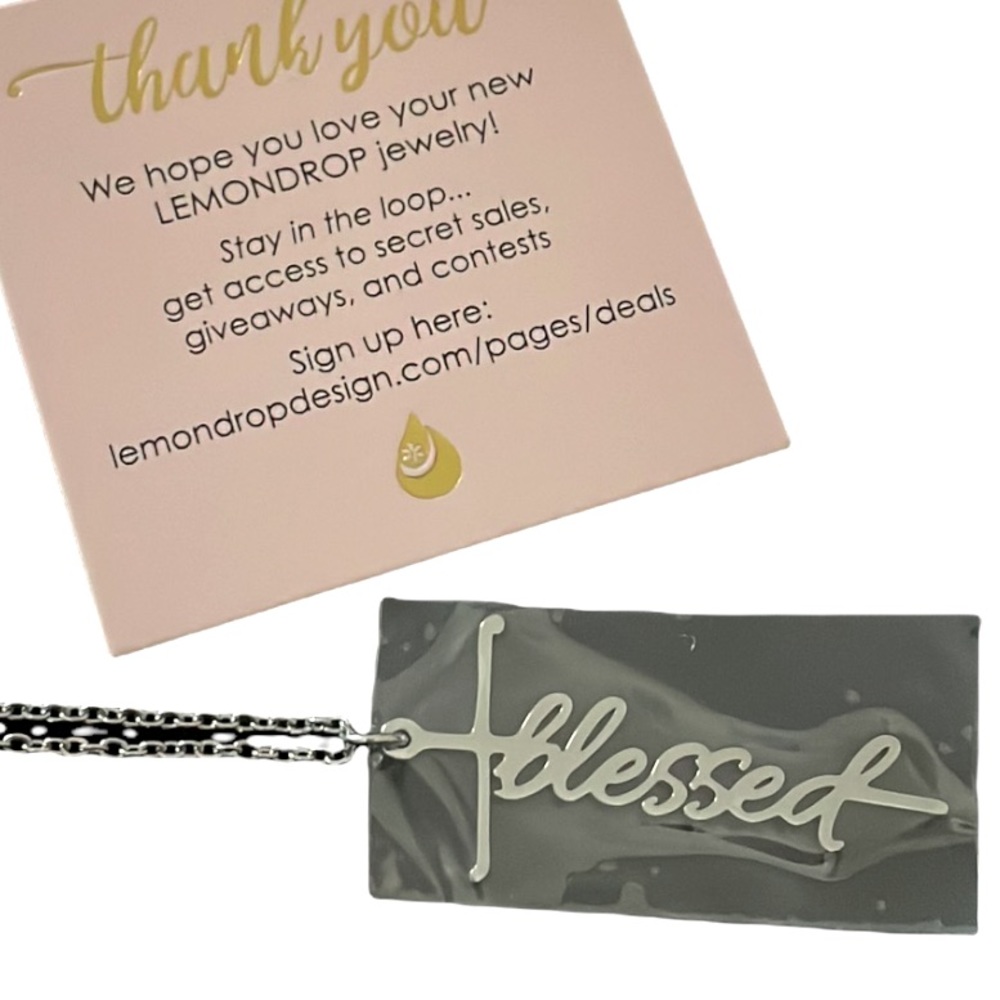 Blessed Sterling Silver Necklace